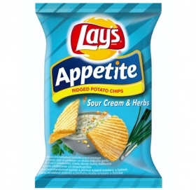 ČIPSI LAYS APPETITE SOUR CREAM & HERBS